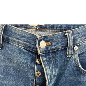 Madewell Low Slung Straight Jeans Palmina Medium Wash Button Fly Size 30‎ thumbnail 8