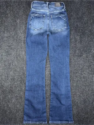Buckle Black Fit No 75 Bootcut Stretch Jeans Women’s 25x33.5 LONG BBW1354L READ thumbnail 2