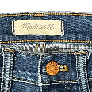 Madewell‎ 10" High Rise Skinny Jeans Size 24 Womens Denim Blue Stretch 24X28 thumbnail 4