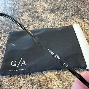 Quay x Desi High Key in Black & Smoke Gradient Sunglasses thumbnail 4
