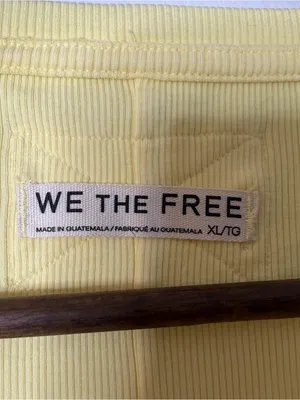 We the Free Yellow Short Sleeve Tee XL thumbnail 3