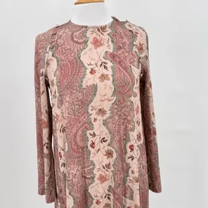 All Saints Susannah Cascade Maxi Dress Removable Sleeves Boho Floral US Size 0 thumbnail 5