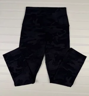 Lululemon Womens Black Camo High Rise Yoga Pants Athletic Stretch thumbnail 1