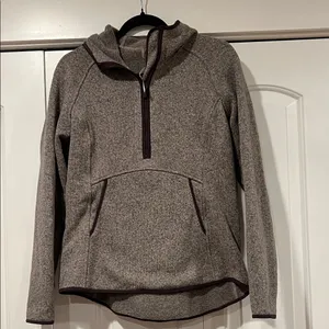 Lululemon Heather Purple Women‎ Long Sleeve 1/2 Zip Up Pullover Hoodie Jacket 8 thumbnail 2