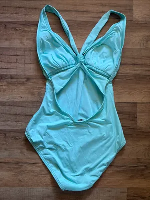 NWOT Tommy Bahama Aqua One-Piece Swimsuit 8 travel vacation ocean pool resort thumbnail 5