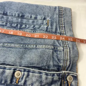 Hollister Women’s Size M Blue Denim Jacket Faux Shearling Lined thumbnail 12