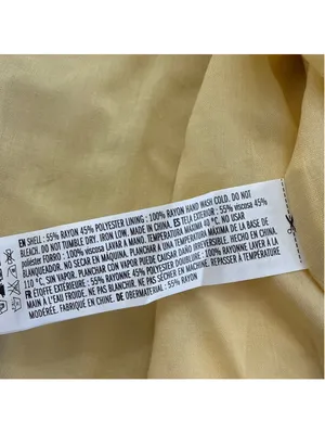 English Factory Butter Yellow Tiered Ruffle Sleeve Maxi Dress Size Large thumbnail 6