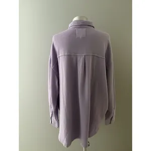 Aerie Shacket Shirt Lumberjane Size M Lilac Grunge Boho Oversized Layer thumbnail 3