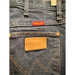 Wrangler Vintage 90s High Rise Jeans Straight Leg Mom Jeans Denim 9 x 30 thumbnail 5