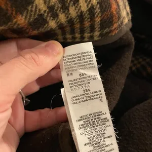 Zara Wool Blend Long Plaid Retro Hooded Trench Coat thumbnail 5