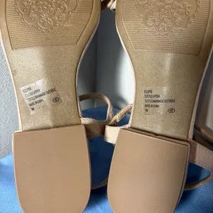 Pop Women's Tan Sandals Size 9 thumbnail 5