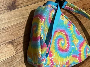 PINK Victoria's Secret Tie-Dye Sling Backpack | Y2K Festival Bag | GUC thumbnail 5