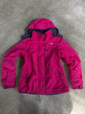 The North Face Pink Fleece-Lined Jacket – Women’s M thumbnail 2