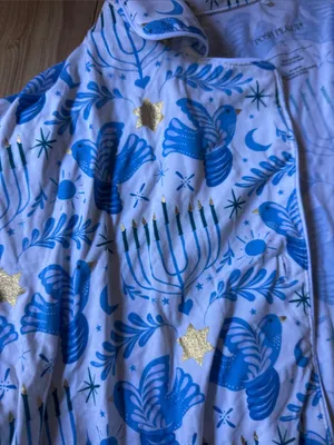 Posh Peanut Hanukkah Pajama Top thumbnail 2