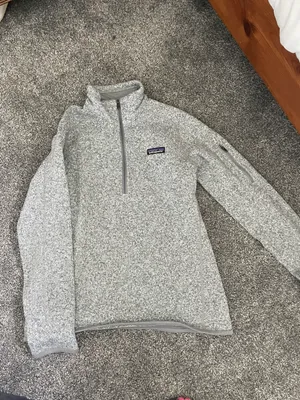 Patagonia Gray Quarter Zip thumbnail 1
