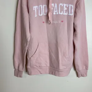 Too faced make up ladies‎ pullover hoodie cozy soft sweater size medium thumbnail 4