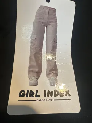 Girl Index Juniors Size 7 Black Utility Cargo Pants Stretch NWT Back to School thumbnail 3