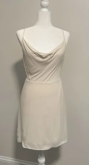Aritzia Sundeh White Mini Dress thumbnail 1