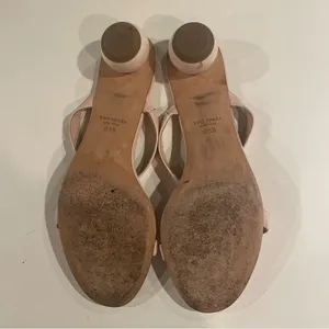 Kate Spade Palm Springs Sandals Women 8.5B Pale Dogwood Patent Leather Slide thumbnail 13