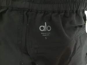 Alo Yoga Black Nylon Spandex Cargo Jogger Athletic Pants Women's Size S thumbnail 3