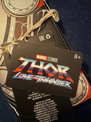 Loungefly Marvel Thor: Love and Thunder Armor Cosplay Flap Wallet. New With Tags thumbnail 6