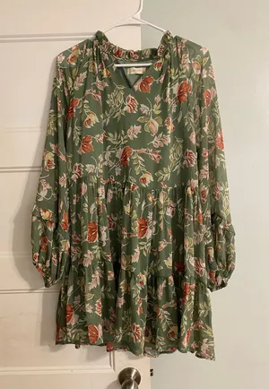 Altars state floral dress thumbnail 1