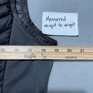 Eddie Bauer First Ascent Puffer Vest Size M Black 800 Fill Goose Down Packable thumbnail 11