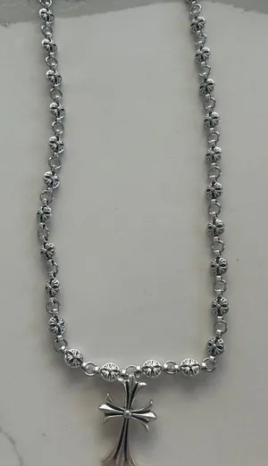 Cross Vintage Style look Silver tone New thumbnail 1