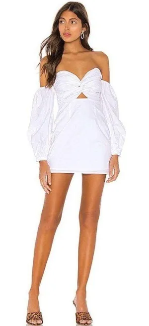 Superdown Flynn Ruched Sleeve Dress thumbnail 1