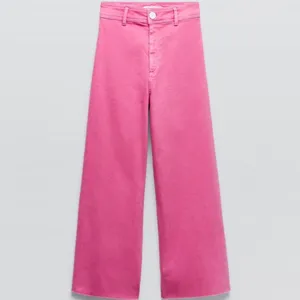 ZARA marine straight pink jeans thumbnail 3