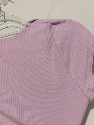 American Eagle Outfitters Ribbed‎ Bodysuit & Shrug cardigan lilac purple medium thumbnail 7
