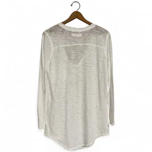 We The Free Betty Long Sleeve V Neck Pocket Tee‎ Shirt Women's Small Slub Knit thumbnail 4
