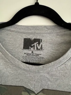 MTV Gray Logo Tee thumbnail 4
