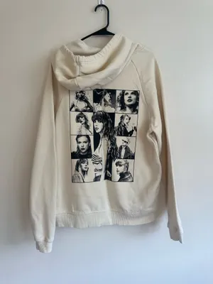 Taylor Swift Eras Tour Official Beige Hoodie Size S thumbnail 2