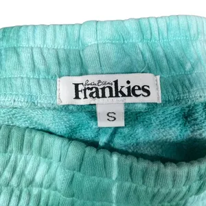 Frankie's Bikinis Aiden‎ Sweatpants Emerald Tie Dye Green Size Small thumbnail 8