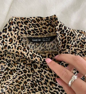 Cheetah Print Turtleneck Multi thumbnail 2