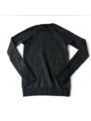 Lululemon Women Rest Less Pullover Lightweight Sweater Gray thumbnail 6