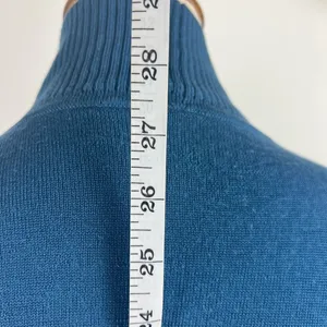 Lululemon Merino Sit In Lotus Wrap II Petrol Blue Open Front Cardigan Size 6 thumbnail 7