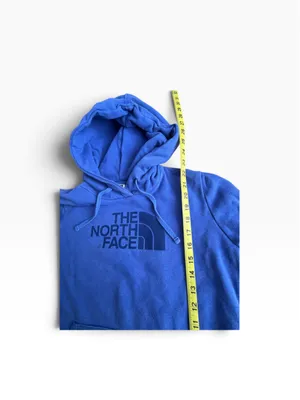 Women's The North Face Blue Pullover Hoodie Sweatshirt Size S thumbnail 6