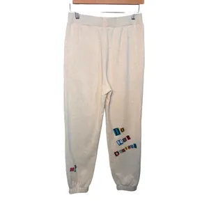 Vintage Havana Sweatpants S‎ Oatmeal Graphic Streetwear Joggers Y2K Patches thumbnail 8