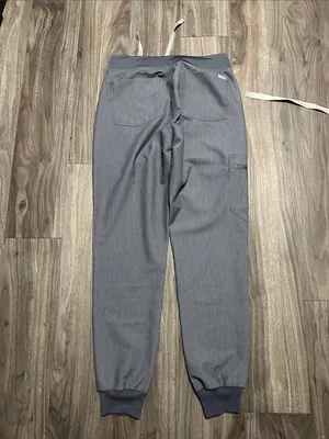 Figs Gray Drawstring Jogger Scrub Pants thumbnail 8
