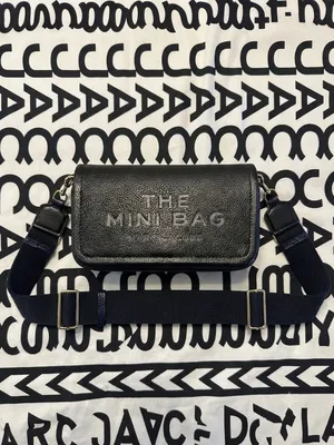 Marc Jacobs The Mini Bag Black Leather Crossbody Shldr Bag thumbnail 2