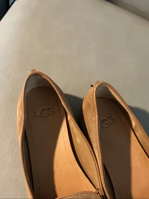 UGG Women's Suede Loafers in Tan thumbnail 3