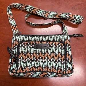 Vera Bradley Sierra Stream Pattern Crossbody Purse thumbnail 1