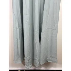 Show Me Your Mumu Jenn‎ Maxi Dress in Silver Sage Crisp Blue V Neck| XXS | NWT thumbnail 11
