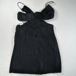 ASTR The Label Mini Dress Cut Out Spaghetti Strap New Women's Large Black thumbnail 10