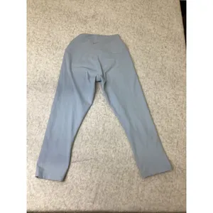 Nike One Dri-FIT Womens High Waisted Cropped Leggings Light Blue Small NWOT thumbnail 2