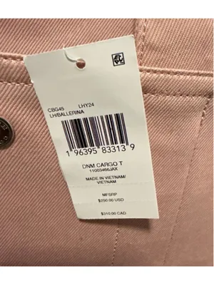 NEW Coach Denim Cargo Tote Ballerina Pink Standard CBG45 NWT thumbnail 13