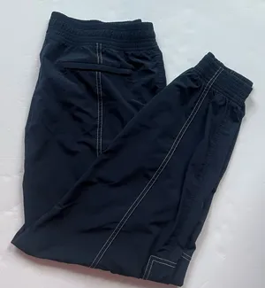 Athleta Dark Blue Jogger Track Pants with Contrast Stitching Size 16 thumbnail 1