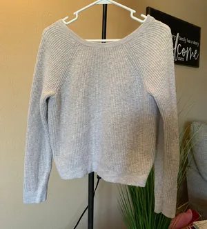 Cross Back Sweater thumbnail 4